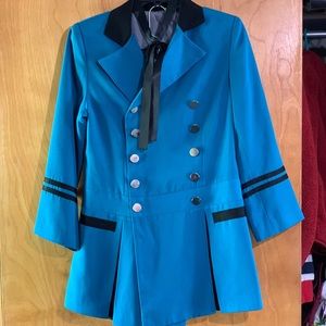 Blue and black Black Butler Ciel jacket so small